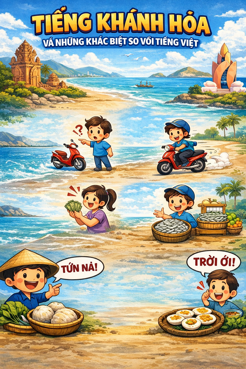 Tiếng Khánh Hòa Và Những Khác Biệt So Với Tiếng Việt Toàn Dân